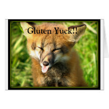 Gluten Yuck Cards