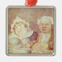 Gluttons, c.1800-05 ornaments