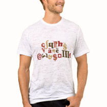 Glyphs are Awesome tee t-shirts