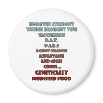 GM Food magnets by Chorlton GM Food magnets