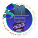 Gman Blues Logo Sticker
