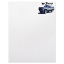 GMC:  Jimmy Letterhead