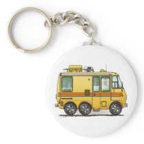 GMC Motor Home RV Keychain