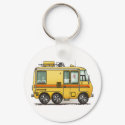 GMC Motor Home RV Keychain by art1st GMC Motor Home RV Keychain