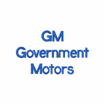 GMGovernment Motors embroidered shirts by luv2mambo GMGovernment Motors embroidered shirts