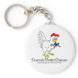 GMO Chicken Keychain