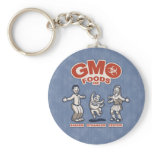 GMO Foods Key Chain