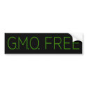 GMO Free bumper stickers