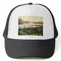 Gmunden, view towards Traunkirchen, Upper Austria, Trucker Hats