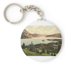 Gmunden, view towards Traunkirchen, Upper Austria, Keychains