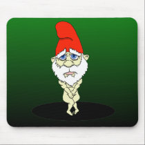 Gnaked Gnome mousepads