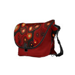 Gnarl In Red messenger bags