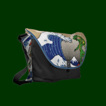 Gnarly Bag Dude messenger bags