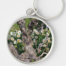 Gnarly Narcissus Key Chain