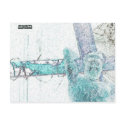Gnawed Faces Postcard by riculf Gnawed Faces Postcard