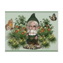 gnome1postcard by grandmadina gnome1postcard