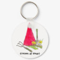 Gnome at Heart keychains by faeryseason Gnome at Heart keychains
