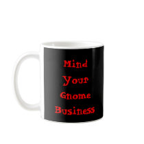 Gnome Business Mug by SuanSKatra Gnome Business Mug