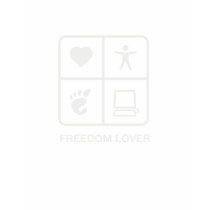 GNOME Freedom Lover Ladies T-Shirt