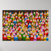 Gnome gathering print