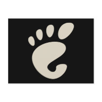 Gnome - Linux - OSS FSF  postcards