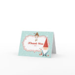 Gnome Thank You Card