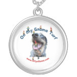 Gnome Turf Dog Necklace