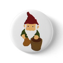Gnome with Bucket buttons