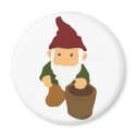 Gnome with Bucket magnets