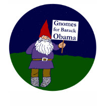 Gnomes for Barack Obama T-Shirt by irregulargoods Gnomes for Barack Obama T-Shirt