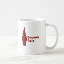 Gnomes Rule Coffee Mugs