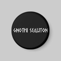 gnothi seauton recognize you self magnets