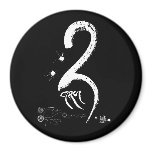 gNyis (two) (wb) [magnet]