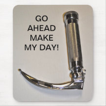 GO AHEAD MAKE MY DAY MOUSEPAD