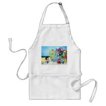 Go Ahead! Monsters Team! Apron