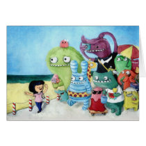 Go Ahead! Monsters Team! Cards