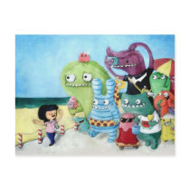 Go Ahead! Monsters Team! Post Cards