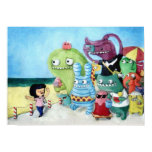 Go Ahead! Monsters Team! Print