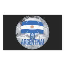 Go Argentina Rectangular Sticker