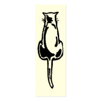 Go Away Bookmark business cards
