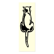 Go Away Bookmark Business Cards