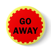 Go Away buttons by ABitOff Go Away buttons