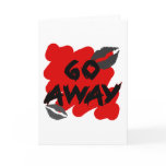 Go Away cards