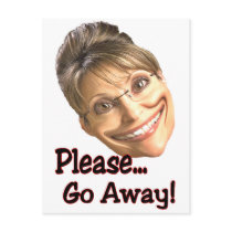 go away post card