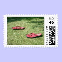 Go Barefoot stamp stamps