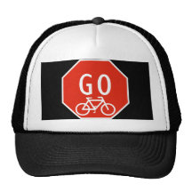 Go Bike Sign Hat
