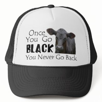 Go Black Angus hat