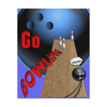 Go Bowling Full Color Flyer