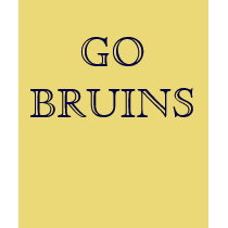 GO BRUINS t-shirts