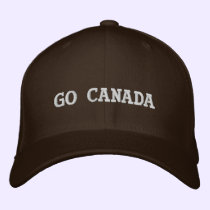 Go Canada embroidered hats